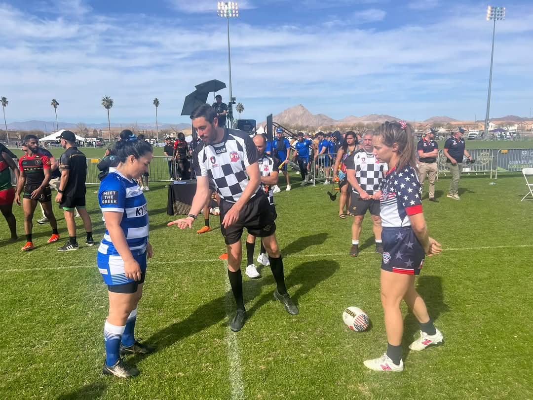 PanAmRL's tweet image. The USA Hawks have defeated Greece 46 - 0 in Friday&apos;s Women&apos;s Rugby League Test match in Las Vegas.

#RugbyLeague #IntRL #USA #Greece #USAvGreece