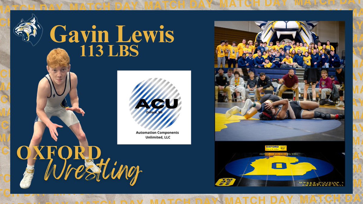 Oxford Wrestling (@oxfrdwrstlng) on Twitter photo AND AWAAAAY WEEE GOOOO
STATE SEMI FINAL @ 113
#2 Captain Gavin Lewis v
#4 Brice LeFleur @ Saline
LeFleur wins by Decision.
Gavin is All State and will look to
#ClimbThePodium
Tomorrow !
❤️💙💛💪❤️
MHSAA STATE
<a href="/athletic_oxford/">Oxford Athletics</a>
<a href="/oxford_hs/">Oxford High School</a>
<a href="/oxfordinsider/">Oxford Insider</a> AND AWAAAAY WEEE GOOOO
STATE SEMI FINAL @ 113
#2 Captain Gavin Lewis v
#4 Brice LeFleur @ Saline
LeFleur wins by Decision.
Gavin is All State and will look to
#ClimbThePodium
Tomorrow !
❤️💙💛💪❤️
MHSAA STATE
<a href="/athletic_oxford/">Oxford Athletics</a>
<a href="/oxford_hs/">Oxford High School</a>
<a href="/oxfordinsider/">Oxford Insider</a>