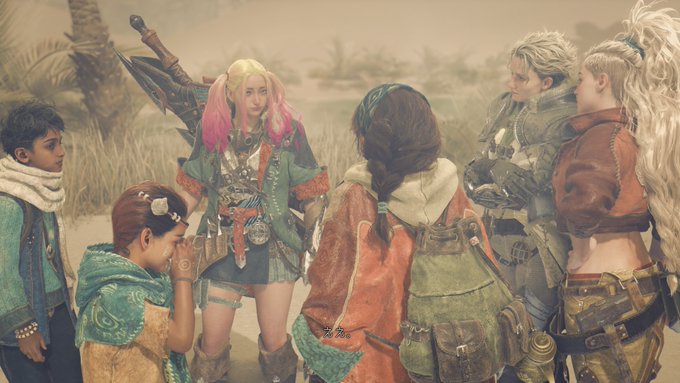 オタクと少年に優しいギャルハンターとしてワイルズを駆け抜けております😉 