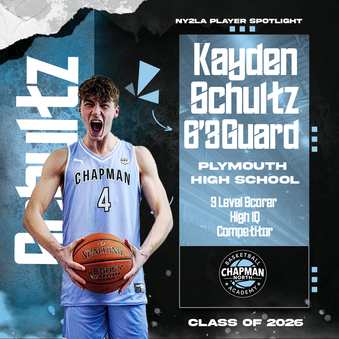 NY2LA SPORTS (@ny2lasports) on Twitter photo Ny2LA Platinum Elite Spotlight 🔥 Kayden Schultz | 6’3 | Class Of 2026 ⛹️🏀 #platinumelite #ny2la 🔥 <a href="/NorthCba/">Chapman-North Basketball Academy</a> <a href="/KaydenSchultz1/">Kayden Schultz</a> Ny2LA Platinum Elite Spotlight 🔥 Kayden Schultz | 6’3 | Class Of 2026 ⛹️🏀 #platinumelite #ny2la 🔥 <a href="/NorthCba/">Chapman-North Basketball Academy</a> <a href="/KaydenSchultz1/">Kayden Schultz</a>