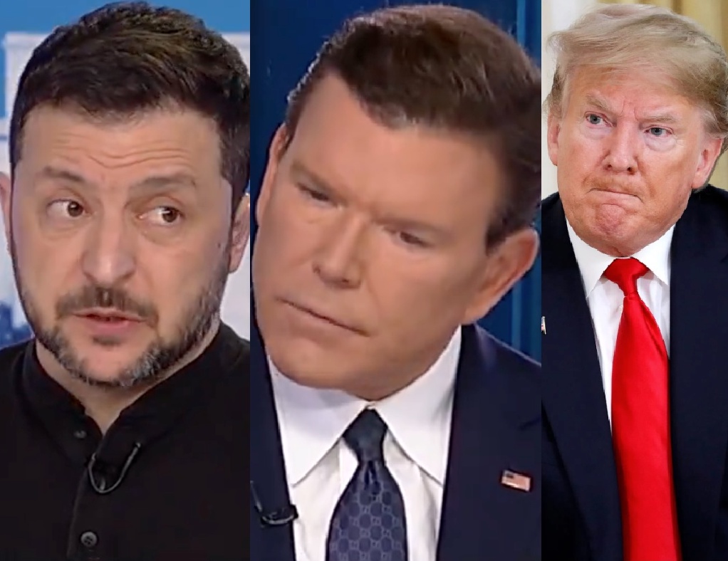 BREAKING: Ukrainian President Volodymyr Zelenskyy breaks his silence on Donald Trump's disastrous Oval Office outburst with stunning grace and class — but refuses to apologize to Trump as demanded by MAGA.

And the best part? He did it on Fox News. 

This is what a real world