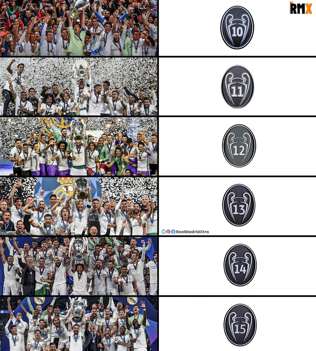 Yo tengo la suerte de ser del Real Madrid 🤍