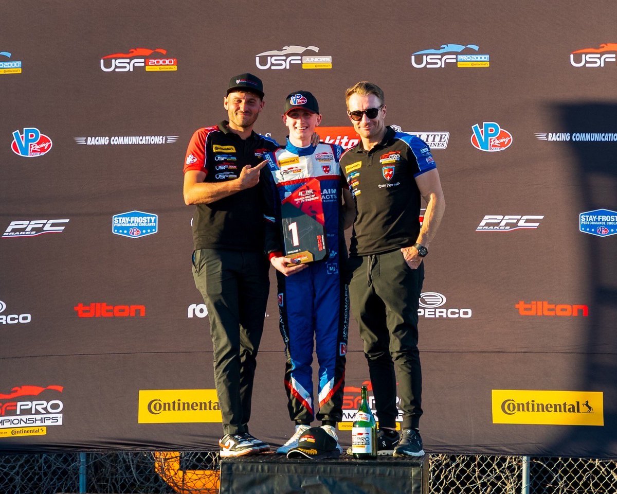 Liam McNeilly takes the win in the first USF2000 race of the 2025 season! 

Full team results:
P1 // McNeilly
P6 // Martella
P16 // Carel
DNS // Majman

#JHDD / #FollowJHDD / #USFPro / #USFPro2000 / #USF2000 / #USFJuniors / @usfprochamps