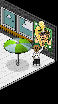 XandemicHabbo's tweet photo. ✨🌟Want to spice up your Habbo Origins collection?🌟✨
Follow &amp; Retweet for a chance to win this weeks rare green parasol ⛱️ + FF Bonnie Blonde Carnival Poster! Winner will be announced Monday March 3rd 12:00EST!✨🏆 https://t.co/bwRFPZTF8d