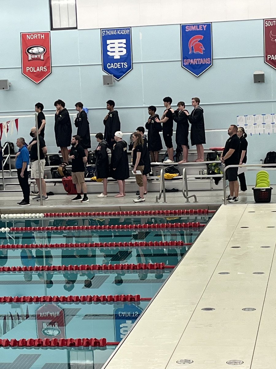 Good luck boys swimming at the section 3AA finals… you got this!!