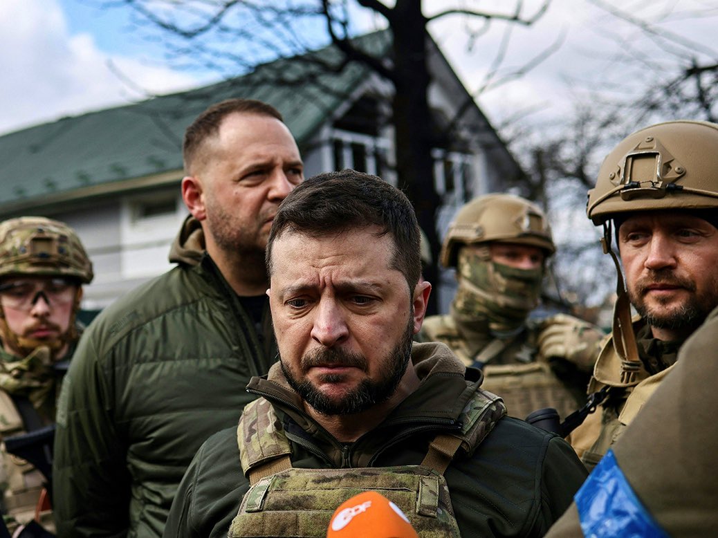 Zelensky When russia attacked Ukraine, the whole world expected President Zelensky to flee, but he didn’t. He chose his people, his country, and his land because he is a true leader and a hero who is difficult to repeat. 

Faces of Freedom!🇺🇦