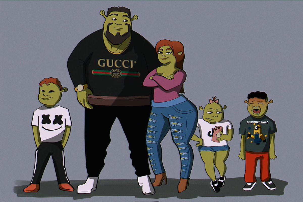 shrek 5 fan art