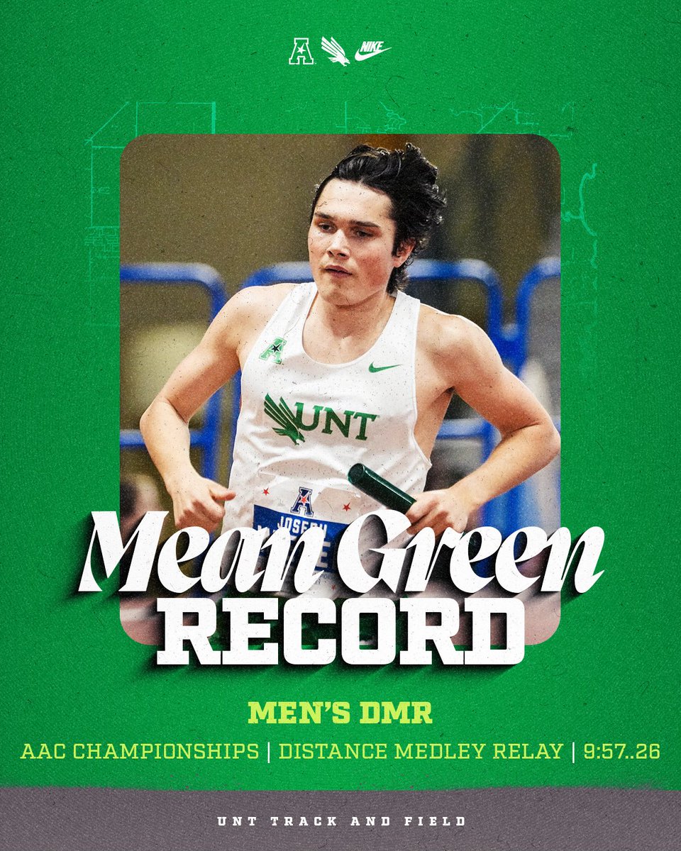 The men's DMR team did it again 🔄 

#GMG🦅