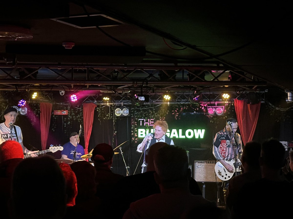 Scottish Sex Pistols in Paisley. Really great show.