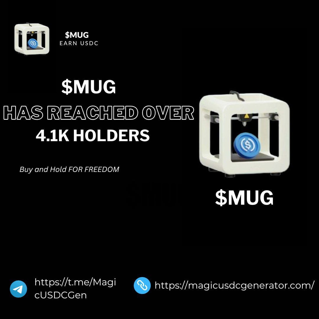 MagicUSDCGen's tweet image. 4.1k Holders!

$MUG