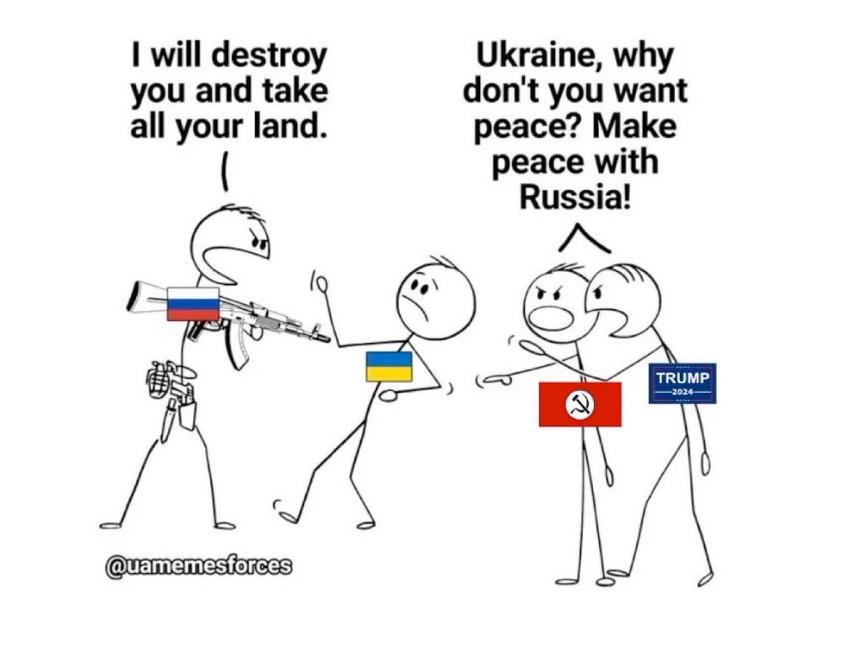 <a href="/realDonaldTrump/">Donald J. Trump</a> #StandWithUkraine 💙💛✨✨✨