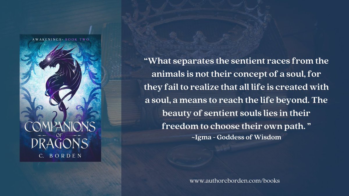 AuthorCBorden's tweet photo. Return to Mythnium with Companions of Dragons, the highly anticipated, action-packed sequel to Echoes of Dragons!

https://t.co/8WUiPtCjxj https://t.co/fOZYPlCUjb