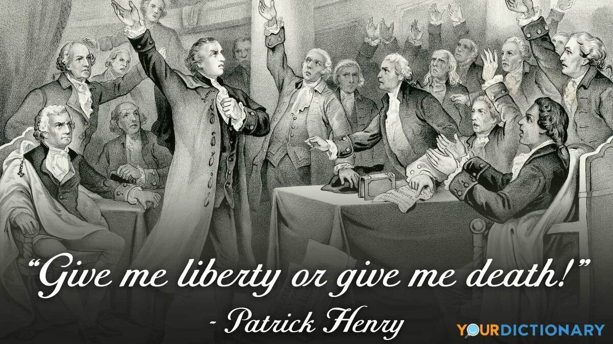 This picture (copied from: yourdictionary.com/articles/give-…) reminds us, one more time that we must not fail to defend liberty against tyranny, regardless. Today, our leaders failed us.