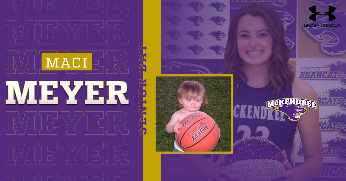 Our next senior is Maci Meyer! Maci has been with us all four years! We will miss her leadership and constant buy in to our culture!