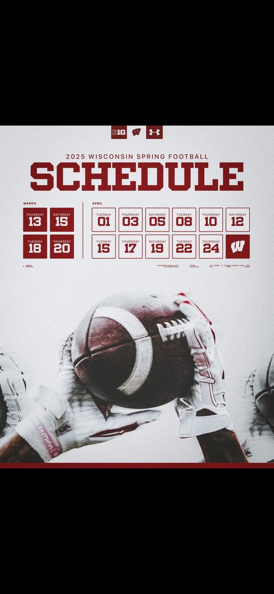 I will be in Madison on March 20th for a Badgers spring practice. Thank you <a href="/CoachBlaz/">AJ Blazek</a> for this amazing opportunity. <a href="/OLMafia/">OL MAFIA</a> <a href="/PrepRedzoneWI/">Prep Redzone Wisconsin</a> <a href="/MJ_NFLDraft/">Mark Johnson</a> <a href="/HUHS_Football/">Hartford Football</a> <a href="/OJW_Scouting/">PrepRedzone Oliver</a> <a href="/BadgerFootball/">Wisconsin Football</a>