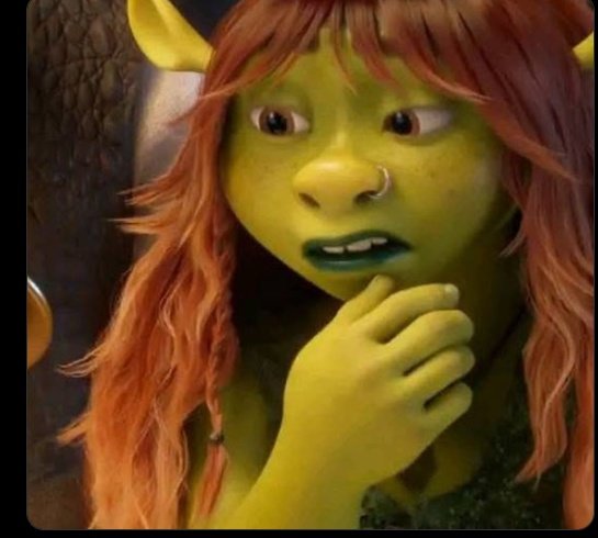 A filha do shrek eh mt linda pqp eu dava horrores