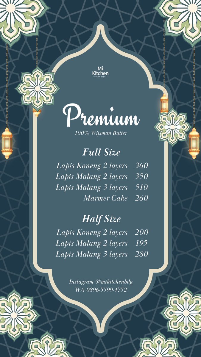 MiKitchenBDG's tweet photo. 🕌🌙 HAMPERS IDUL FITRI 🌙🕌
⁣⁣⁣⁣⁣⁣⁣⁣
INCLUDED with Hampers:
✅ Box decoration
✅ Hangtag 
✅ Topper*

Pemesanan :
🛒 WA / TOKOPEDIA⁣⁣⁣⁣⁣⁣⁣⁣⁣⁣ / SHOPEE
🛵 GoSend⁣⁣⁣⁣⁣⁣⁣⁣⁣⁣ / PAXEL
📍 Cimahi - Bandung⁣⁣⁣⁣⁣⁣⁣⁣⁣⁣⁣⁣ https://t.co/fhHtJY2jrh