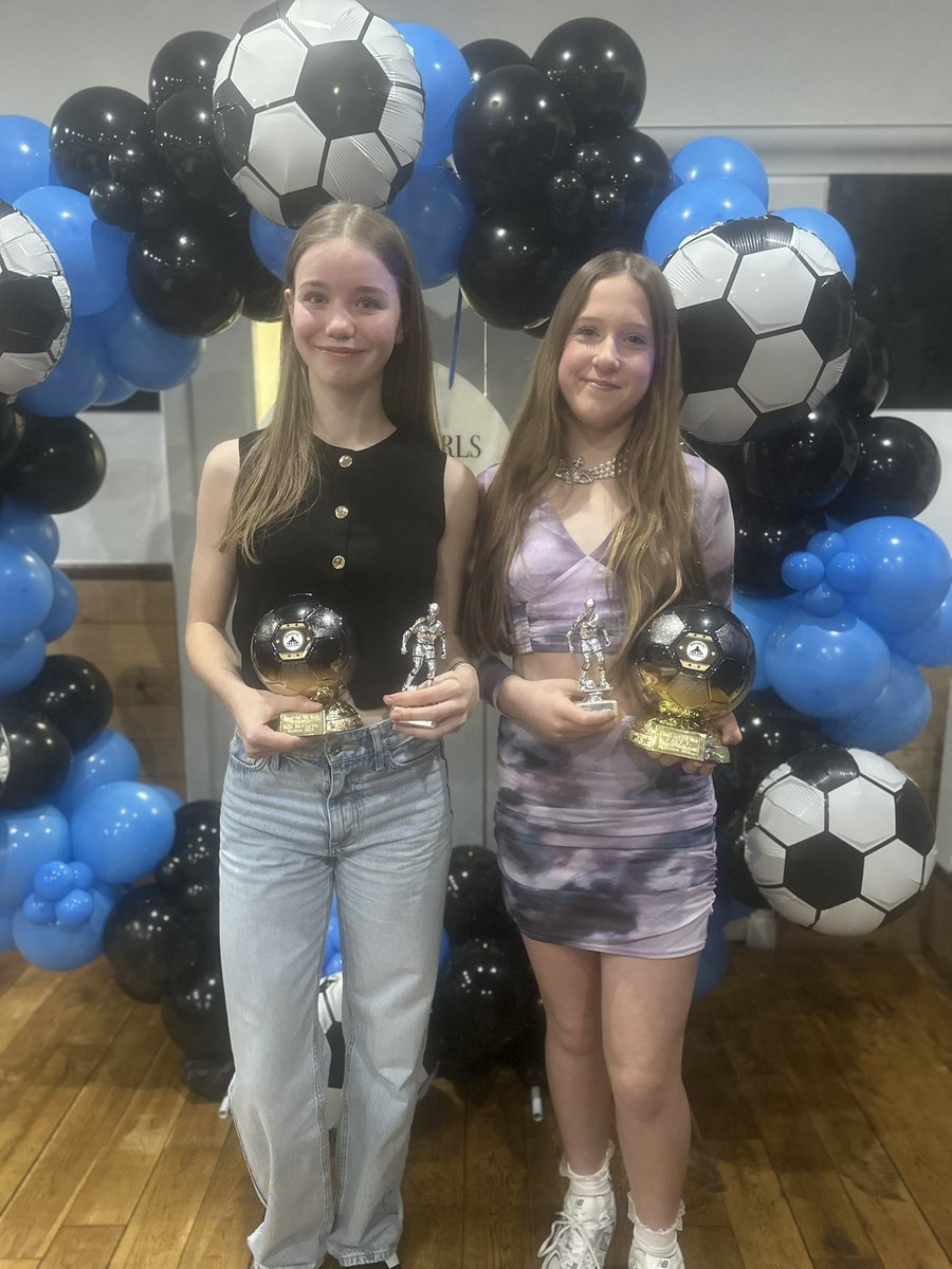 Here’s your players player of the year from the last season of under 14’s

Blues   -  Ava O’Halloran 
Blacks - Billi McGarvie 

Massive congratulations to both of these girls for the amazing work they put in for their teams and to be voted POTY shows what the girls think of them