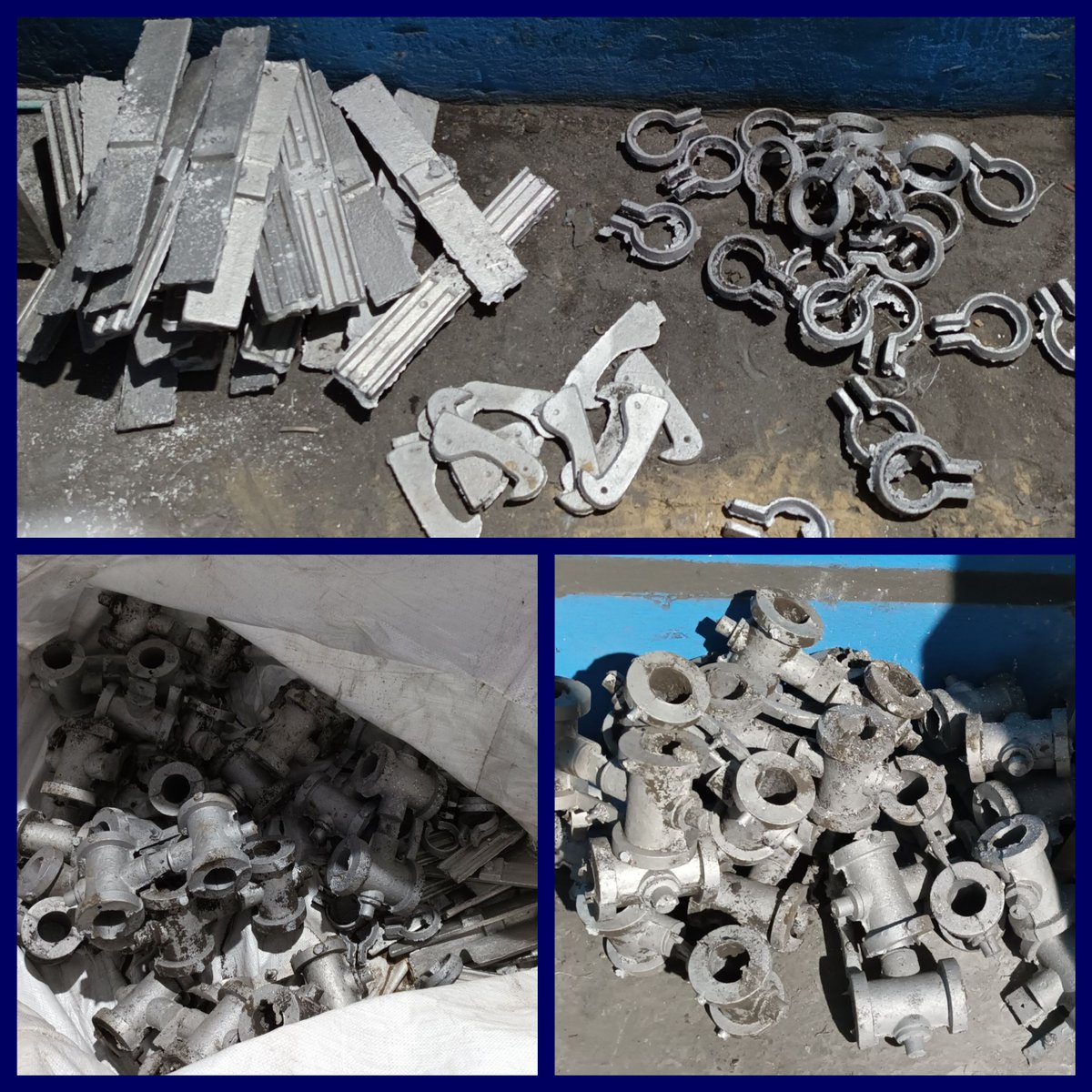 Seguimos con la producción de piezas de aluminio, para la agricultura.