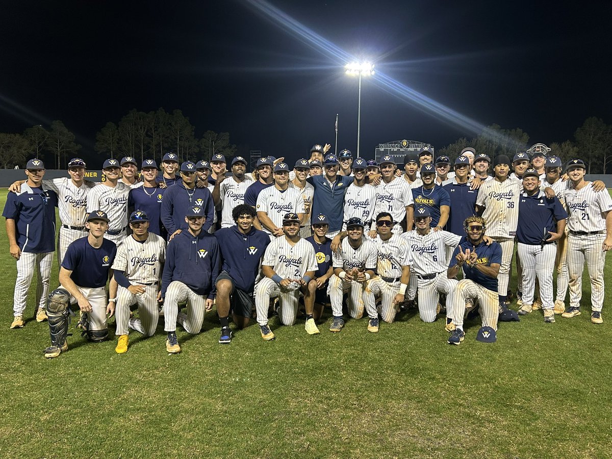 The boys with a 1-0 win in a very competitive game. Josh Kuhns was terrific going 8 shutout innings. Anthony Anselmo came on for the save, and Diego Guevara was the difference with a double to score our lone run. They are not all easy! Great win, back tomorrow #Created4Purpose 🦁