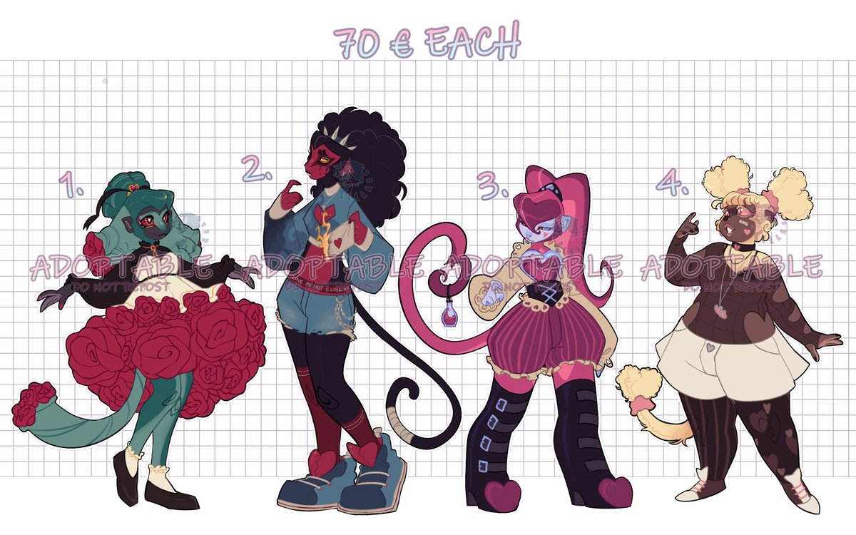 kiirurri's tweet image. ❗VALENTINE&apos;S DAY BATCH❗ 
 1.💐
2.💌
3.🔮
4.🍫 

If interested, comment down below or dm! 

7️⃣0️⃣ 💶 each!

Paypal only!  

#furryadopt #furryadoptable #adoptables #adoptable #oc #lmkoc #furryoc