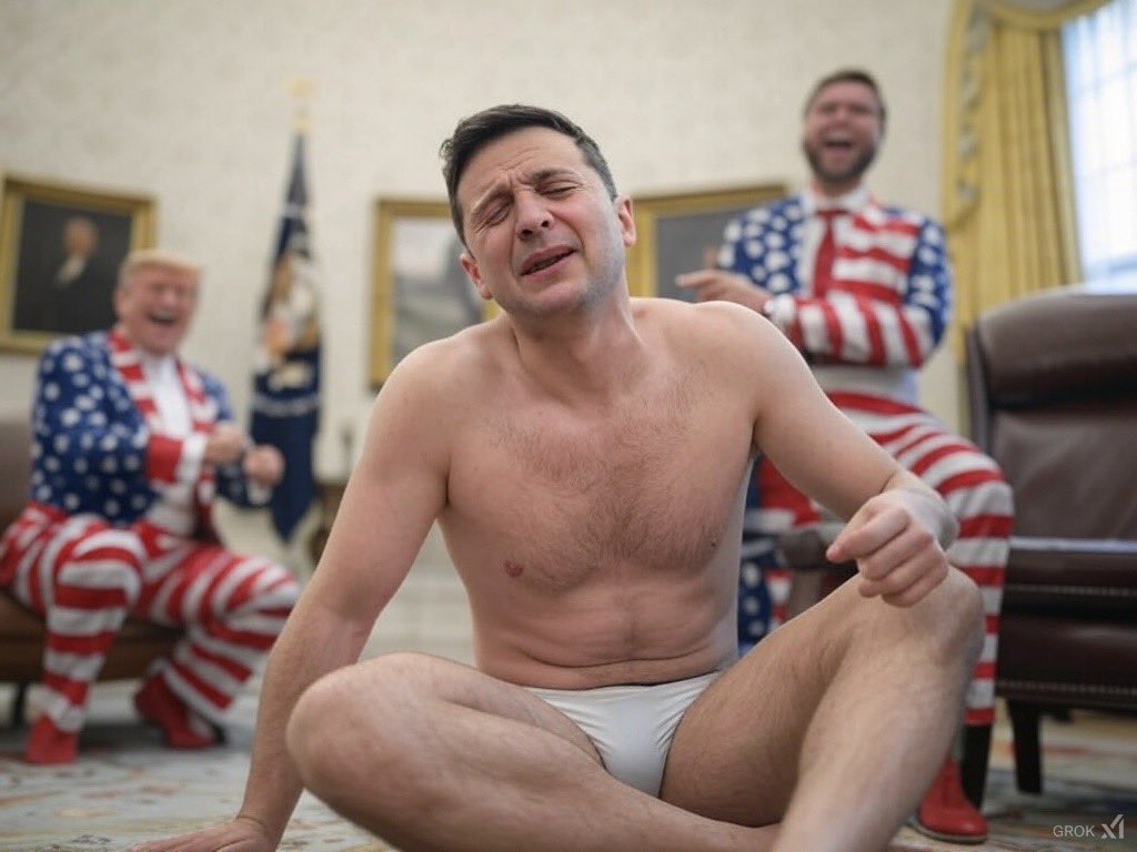 GucciMemeGoat (@goatguccimeme) on Twitter photo <a href="/Darthvader_eth/">Crypto Vader</a> $ZelenskGay really came into the sacred Oval Office today and put on one hell of a show!! <a href="/Darthvader_eth/">Crypto Vader</a> $ZelenskGay really came into the sacred Oval Office today and put on one hell of a show!!