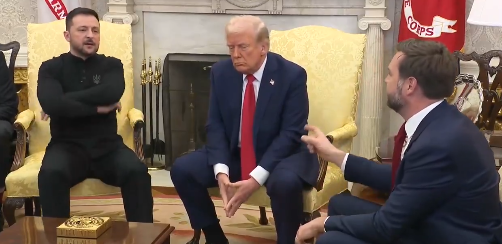 トランプ大統領とゼレンスキー大統領の共同記者会見、激しい口論となって中止になるまでのやりとりをまとめたよ。

【共同記者会見について】