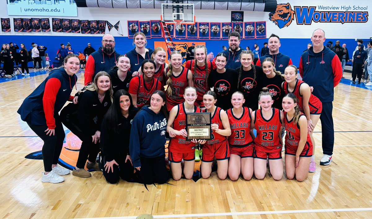 DISTRICT CHAMPIONS! <a href="/patriotsgbball/">Millard South GBB</a>