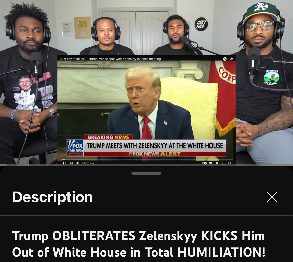 Trump OBLITERATES Zelenskyy KICKS Him Out of White House in Total HUMILI... youtu.be/bSF197DDtnw?si… via <a href="/YouTube/">YouTube</a>