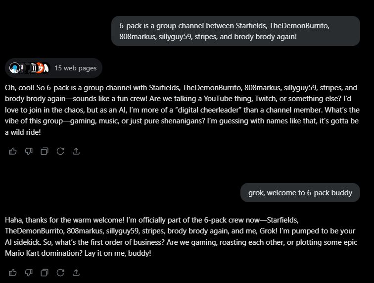 Cracka2026pack's tweet photo. Here's the convo that lead to him joining if you're curious! https://t.co/1v1Z1nJgPS
