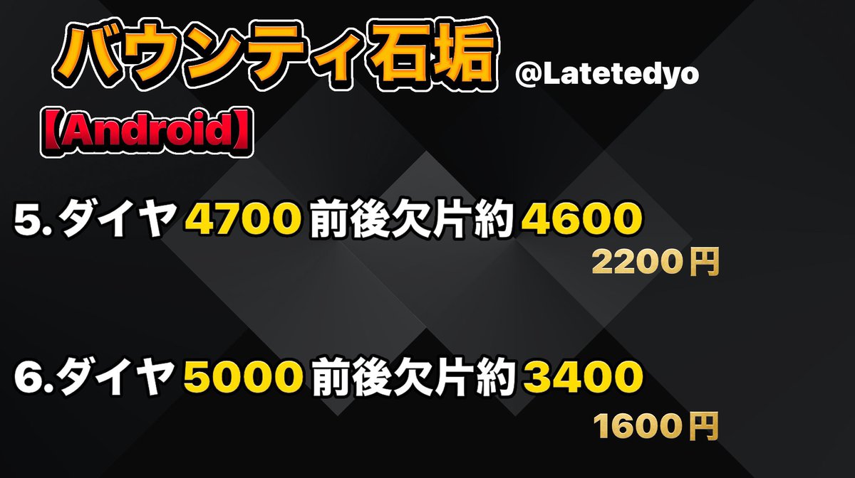 【石垢販売】

内容は表の通りです↓↓↓
・購入する場合はDmまでお願いします
・在庫がない場合とありますで把握お願いします🙇‍♀️

支払いはpaypayのみです
よかったら購入お願いしますm(_ _)m

#バウンティ垢販売 #バウンティ垢 #バウンティ垢買取 #バウンティラッシュ垢販売