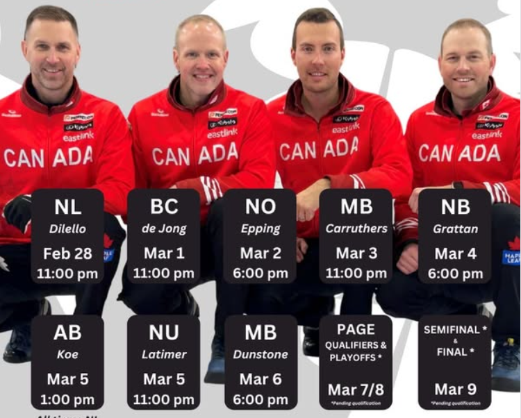 Montana’s Brier 2025 Live

Click To: montanacurling.blogspot.com/2025/02/curlin…

Watch Montana's Brier 2025 Curling Live Stream Online From Anywhere. No Automatic Renewal, Full HD Streaming, 24/7 Live Chat Support, No Hiden charge.