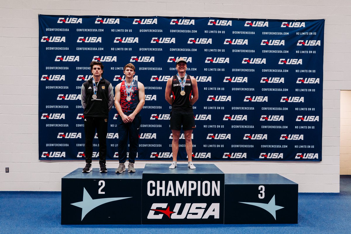 Conference USA (@conferenceusa) on Twitter photo 🏆2025 ITF Men's Pole Vault Champions🏆
🥇 Dylan Truss - <a href="/BearkatsTFXC/">Sam Houston T&F/XC</a>
🥈Todd Benhase - <a href="/Liberty_XCTF/">Liberty XC & TF</a>
🥈 Simone Seid - <a href="/KSUTrackFieldXC/">Kennesaw State TFXC</a>
#NoLimitsOnUs 🏆2025 ITF Men's Pole Vault Champions🏆
🥇 Dylan Truss - <a href="/BearkatsTFXC/">Sam Houston T&F/XC</a>
🥈Todd Benhase - <a href="/Liberty_XCTF/">Liberty XC & TF</a>
🥈 Simone Seid - <a href="/KSUTrackFieldXC/">Kennesaw State TFXC</a>
#NoLimitsOnUs