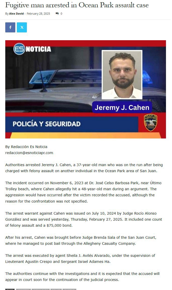 YazanXBT's tweet photo. BREAKING: Crypto influencer @Pauly0x was arrested for hitting a 48-year-old man https://t.co/cO4kJN07G7
