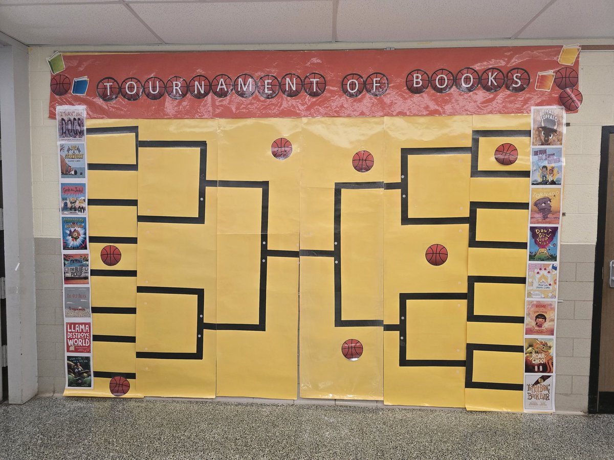 Chapel Hill ES (@chapelhilles) on Twitter photo It's coming, Mustangs! The brackets up! Are you ready for the March Madness Tournament of Books? We cannot wait to find out this year's winner! <a href="/NancyWenzl/">Nancy Wenzl Hill</a> <a href="/JulieMintiens/">Julie Mintiens</a> It's coming, Mustangs! The brackets up! Are you ready for the March Madness Tournament of Books? We cannot wait to find out this year's winner! <a href="/NancyWenzl/">Nancy Wenzl Hill</a> <a href="/JulieMintiens/">Julie Mintiens</a>