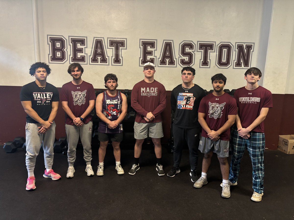 PburgBaseball (@pburg_baseball) on Twitter photo Thank you Coach Reppert and <a href="/MerrickCraig/">Craig Merrick</a> for another successful offseason in the weight room.
Grateful for seniors who prioritize strength and conditioning as a cornerstone for success.
(Optional) weight room attendance⦠Not a problem.
#EverythingMatters #CreatedByCulture Thank you Coach Reppert and <a href="/MerrickCraig/">Craig Merrick</a> for another successful offseason in the weight room.
Grateful for seniors who prioritize strength and conditioning as a cornerstone for success.
(Optional) weight room attendance⦠Not a problem.
#EverythingMatters #CreatedByCulture