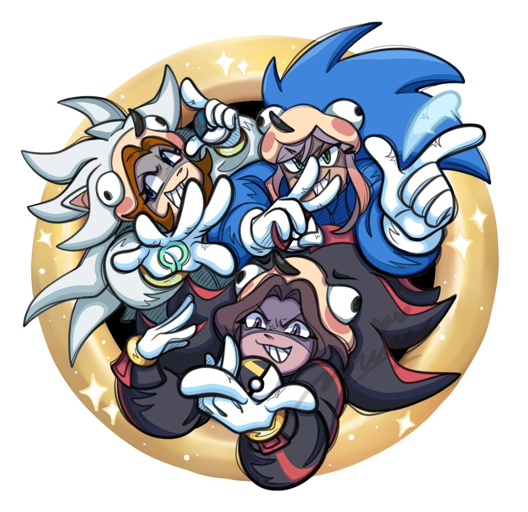 me when I involve my friends in my hyperfixations

sonic onesie pals...