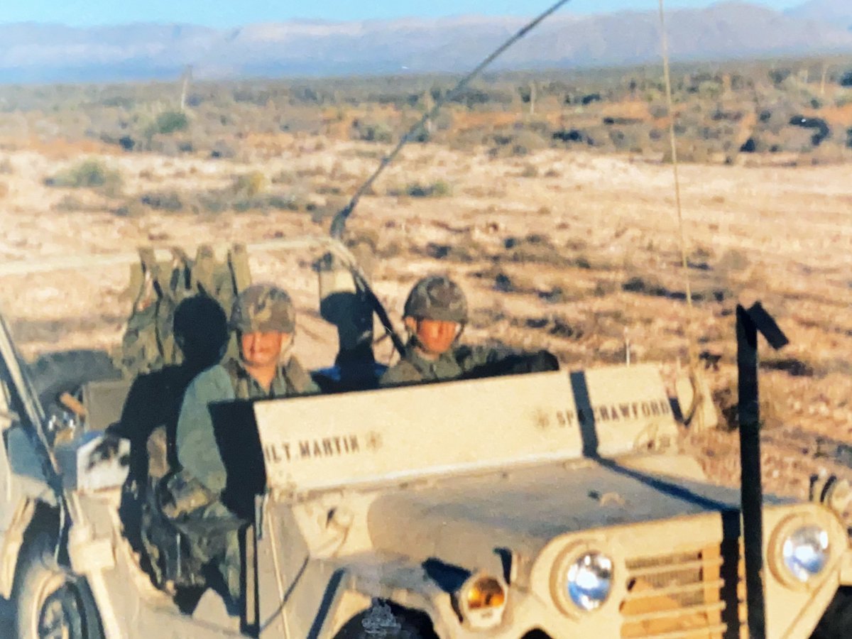 Time for a “palate cleanser”😀

From the Way-Back machine: me &amp; SPC Crawford at NTC 1985

Still in awe of the great Observer/Controllers who trained us. Super hard…but super professional. Just thinking about this rotation makes me want to take a nap😀