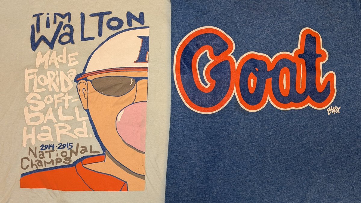 Congratulations <a href="/_TimWalton/">Tim Walton</a> on your 1000th win as a Gator! 🐊🌻🥎🔷🔶@gatorsb
