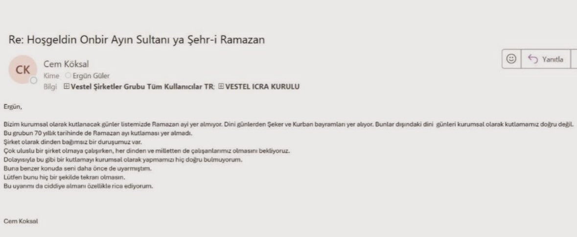 AFACANZEYNEB's tweet photo. Size, Müslüman bir ülke de yaşadığınızı ve değerlerimize saygı duymanız gerektiğini öğreteceğiz. 
#zorluholdingtr  #VestelBoykot https://t.co/4ObkQhRNxu