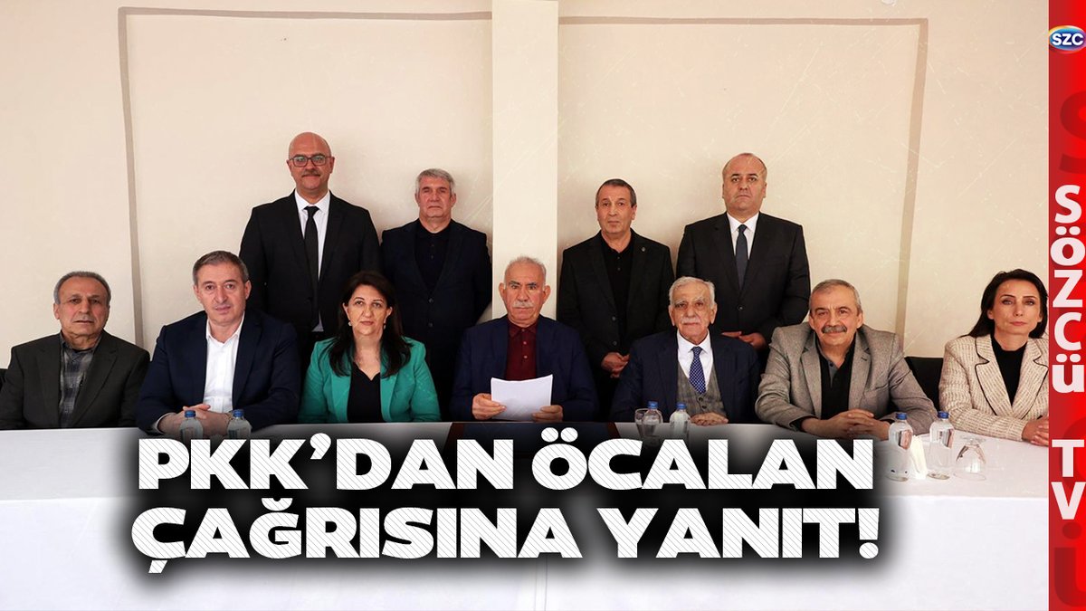 Abdullah Öcalan'ın Silah Bırak Çağrısına PKK'dan Yanıt! 'Ateşkes İlan Ediyoruz' <a href="/ceyliincagatay/">Ceylin Çağatay</a> <a href="/Serkan_Alann/">Serkan Alan</a>

youtu.be/aOPjqBCgheg