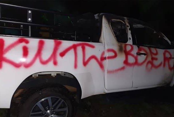 A white person did this, black people don’t use spray paint 🥴