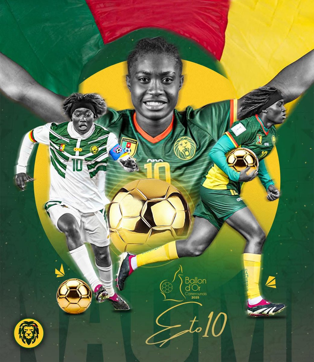 Naomie Eto'o Ballon d'or 2024 
Félicitation