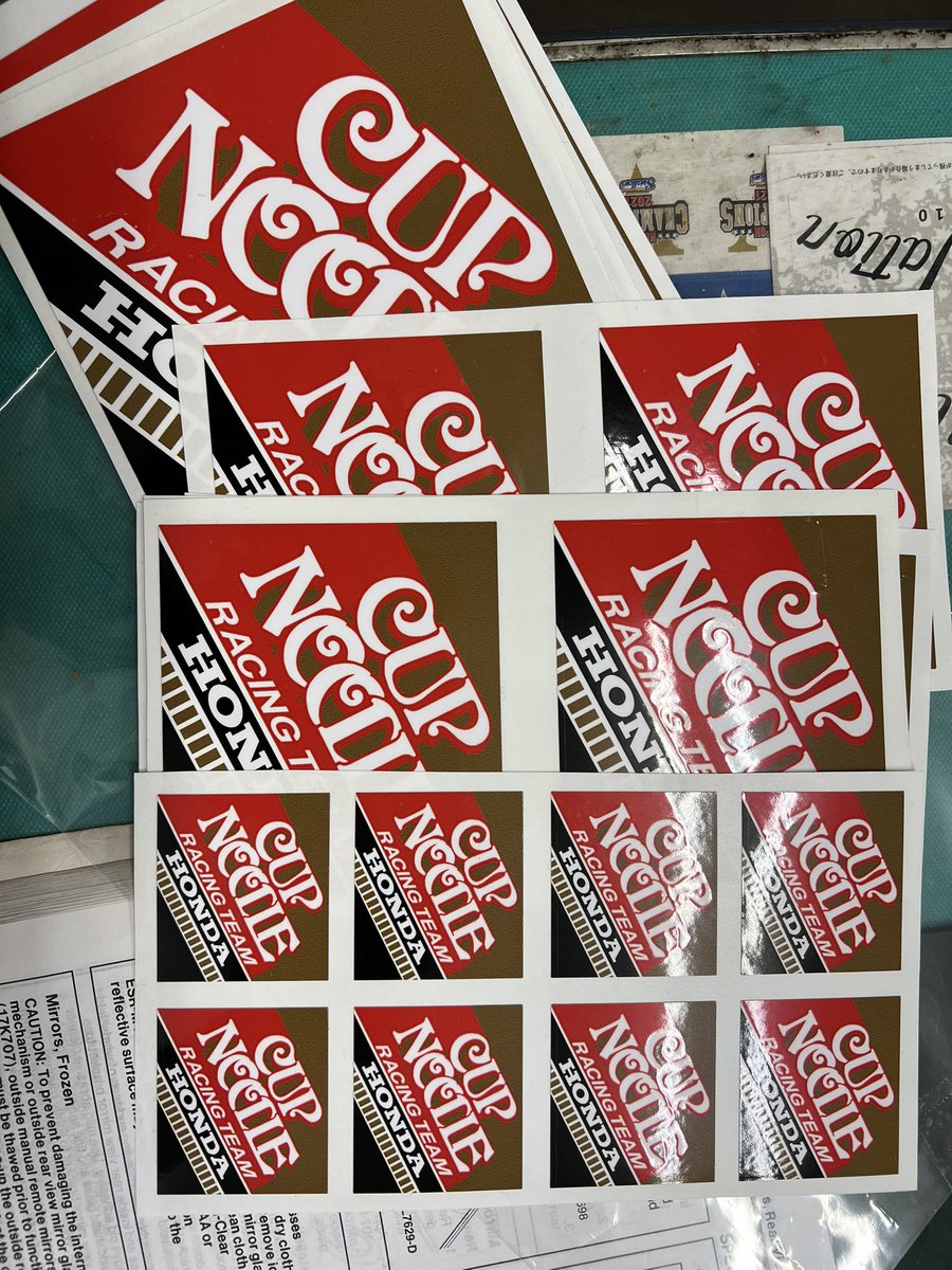 色々方になって来てウキウキだ😆

＃カップヌードルレーシング