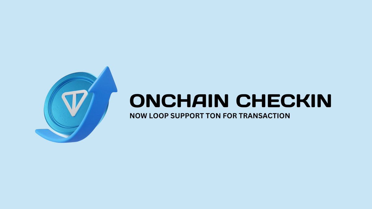 loop_community_'s tweet image. Did you know? LOOP is now officially integrated with @ton_blockchain  for onchain payments, delivering secure, transparent, and rewarding transactions. Even better, you can earn extra points simply by completing onchain check-ins in your daily missions.