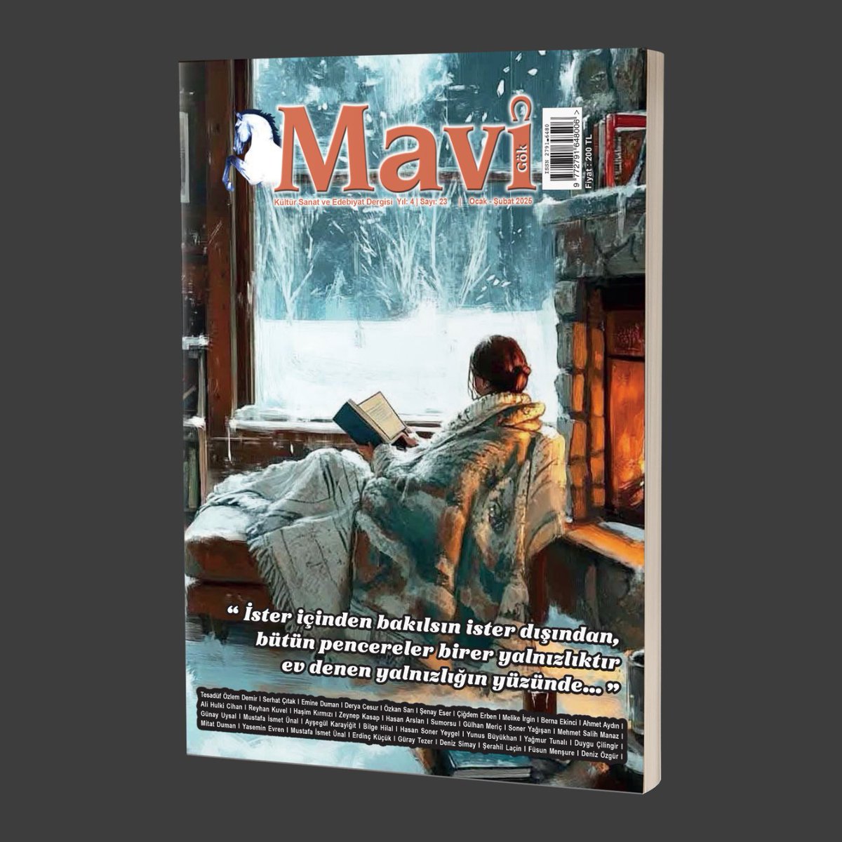 "İster içerden ister dışardan bakılsın bütün pencereler birer yalnızlıktır..."
Mavi Gök Dergi 23. sayı Pencere temasıyla çıktı. 

Bulunduğumuz yerden dünyaya baktığımız pencerelerin önünde karanlık görüntüler izlesek de umudumuzu kaybetmiyoruz ..