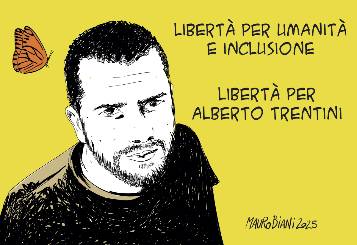 sabripillot's tweet photo. La mamma di #AlbertoTrentini: "Se potessi sentirlo.. gli racconterei della vicinanza e della solerzia commuovente di amici vecchi e nuovi, che si stanno adoperando per la sua liberazione". 
#AlbertoTrentiniLibero https://t.co/LSaq80k5jb
