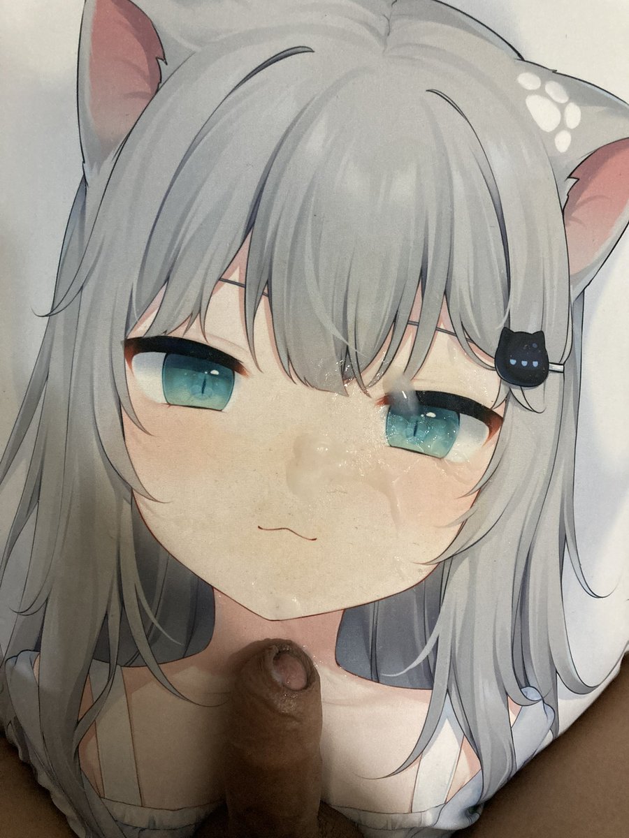 兩人蹭蹭小貓咪⁄(⁄ ⁄ ⁄ω⁄ ⁄ ⁄)⁄
#抱き枕ぶっかけ