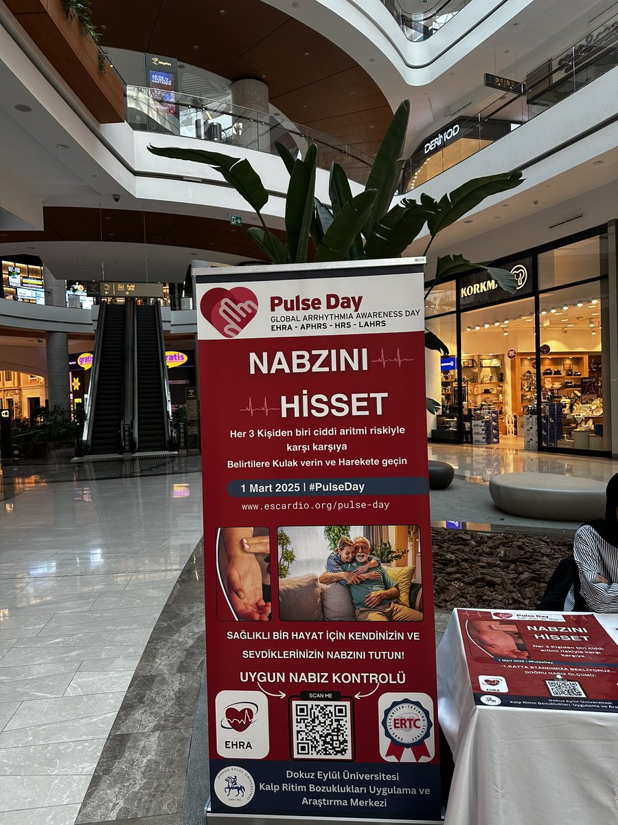Yiğit Yılancıoğlu (@yigityilanci) on Twitter photo "Bugün dünya nabız günü- #Pulseday – kalp ritminize kulak verme günü! 💖 🎶 Hayatımız boyunca her 3 kişiden 1’inin ciddi bir #aritmi riskiyle karşılaşabileceği gerçeği, kalbinizi dinlemeniz ve gerektiğinde harekete geçmeniz için bir hatırlatma niteliğinde..
<a href="/universitemDEU/">Dokuz Eylül Üniversitesi</a> "Bugün dünya nabız günü- #Pulseday – kalp ritminize kulak verme günü! 💖 🎶 Hayatımız boyunca her 3 kişiden 1’inin ciddi bir #aritmi riskiyle karşılaşabileceği gerçeği, kalbinizi dinlemeniz ve gerektiğinde harekete geçmeniz için bir hatırlatma niteliğinde..
<a href="/universitemDEU/">Dokuz Eylül Üniversitesi</a>