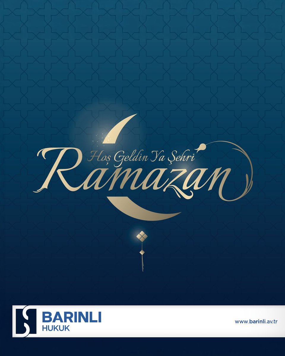 On bir ayın sultanı Ramazan ayının, rahmeti, bereketi ve huzuruyla ülkemize ve tüm İslam âlemine hayırlar getirmesini temenni ederiz.